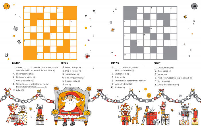 9781801312059 Usborne 100 Children's Crosswords: Christmas [4]
