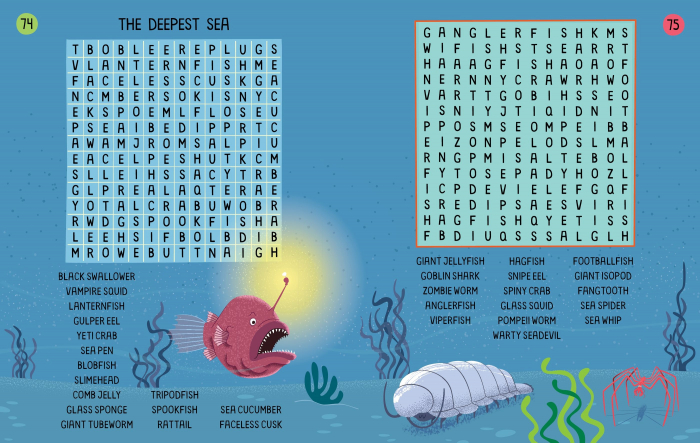 9781801312073 Usborne 100 Children's Wordsearches: Animals [4]