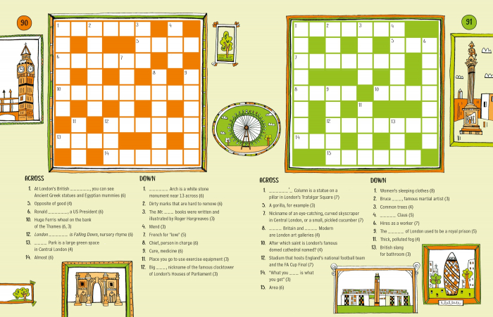 9781805314653 Usborne 100 Children's Crosswords: Travel [4]