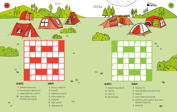 9781474997966 Usborne 100 Children's Crosswords: Holiday [3]