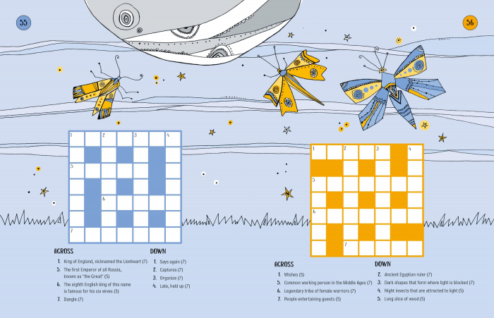 9781803701837 Usborne 100 Children's Crosswords: General Knowledge [3]