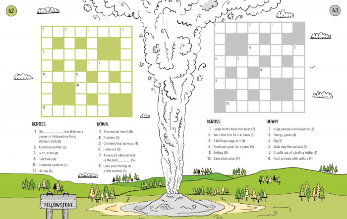 9781474996129 Usborne 100 Children's Crosswords: Planet Earth [4]