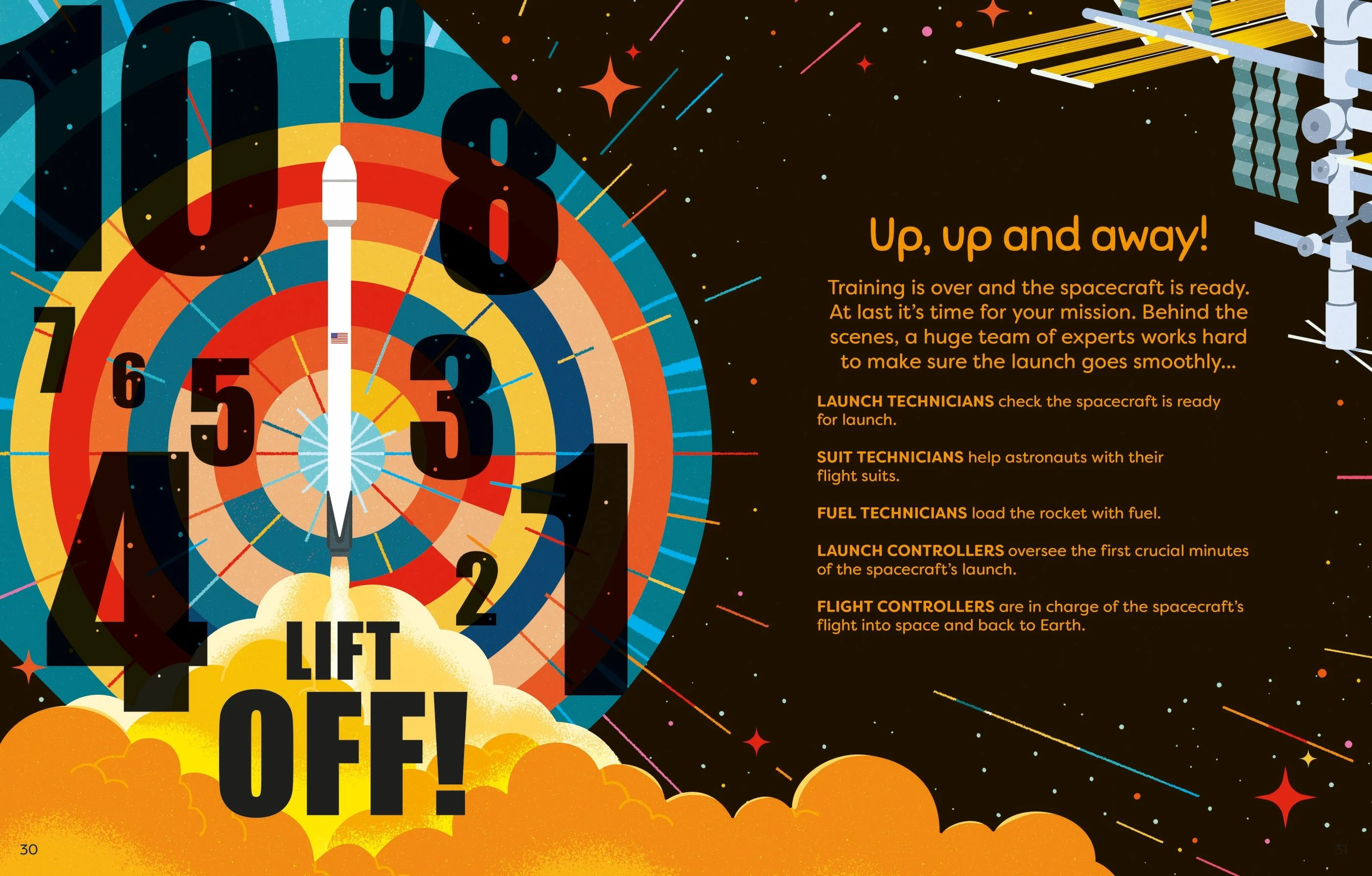 9781474969017 Usborne What Do Astronauts Do? [6]
