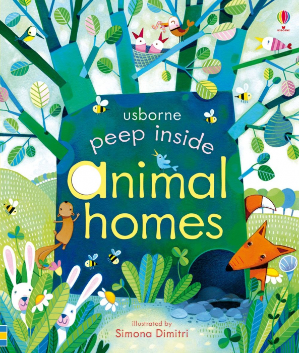 Locuinta animalelor, cu ferestre, "Peep inside Animal homes", Usborne [1]