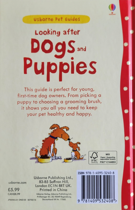 9781409532408 Usborne Looking after Dogs and Puppies [8]