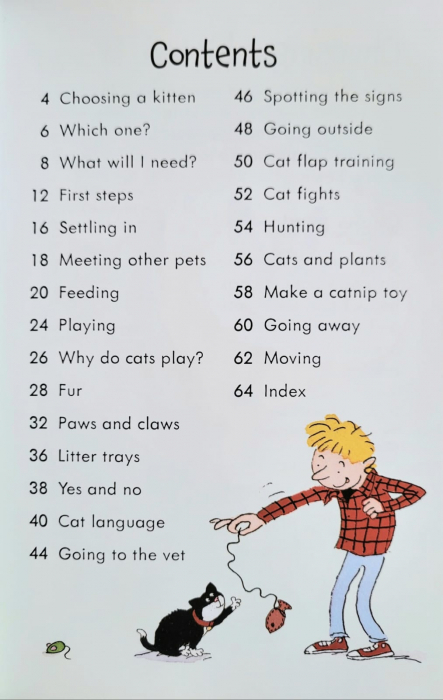 9781409532422 Usborne Looking after Cats and Kittens [2]