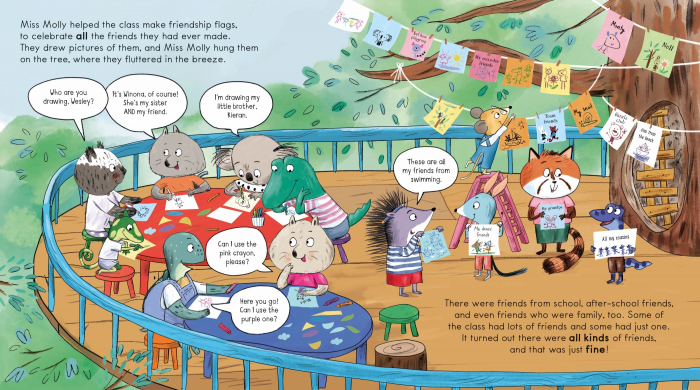 9781803707457 Usborne Miss Molly's School of Making Friends [4]