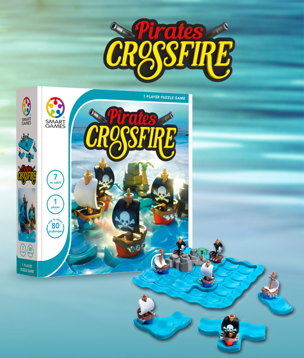 Joc de logica Pirates Crossfire, Smart Games [5]