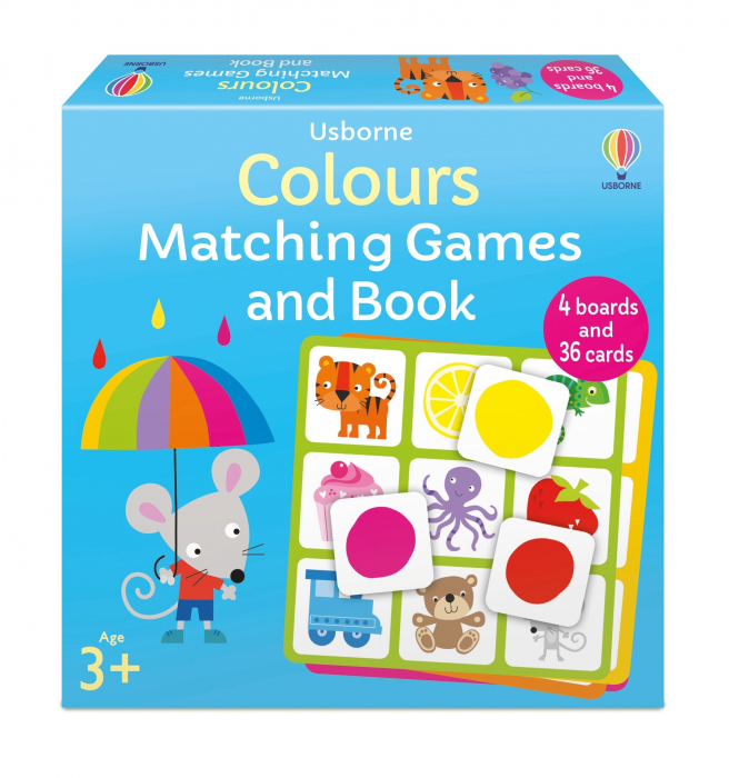 9781474998147 Usborne Colours Matching Games and Book [1]