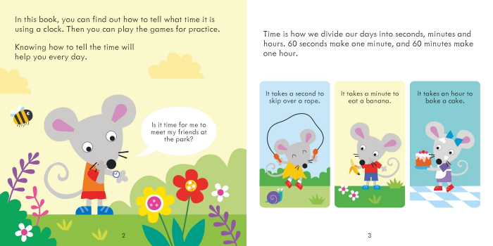 9781803704722 Usborne Telling the Time Matching Games and Book [5]