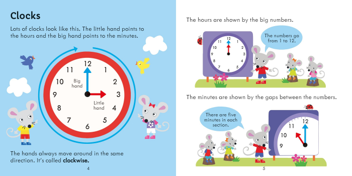 9781803704722 Usborne Telling the Time Matching Games and Book [6]