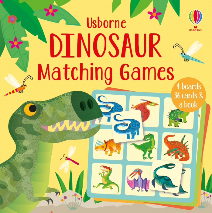 9781474969468 Usborne Dinosaur Matching Games [1]