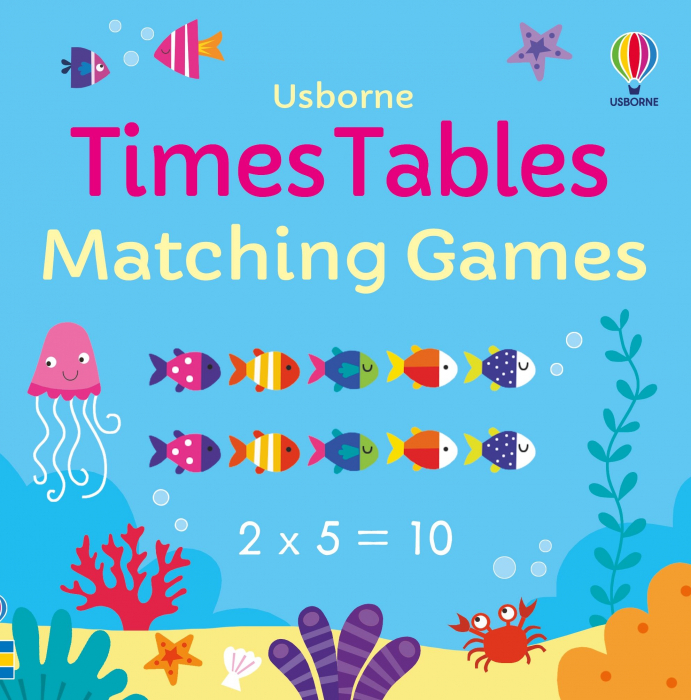 9781474998154 Usborne Times Tables Matching Games [3]