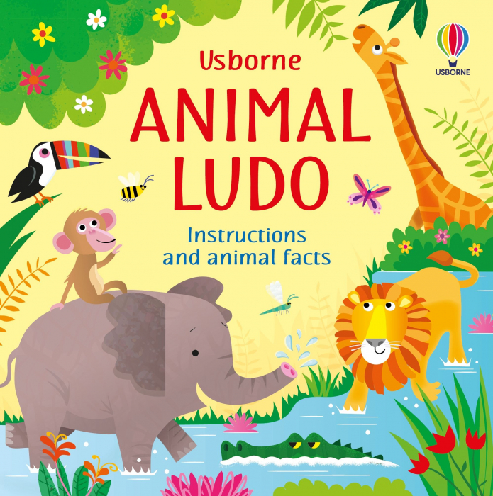 9781801310116 Usborne Ludo Board Game Animals [4]