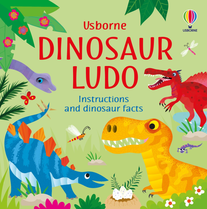 9781474998109 Usborne Ludo Board Game Dinosaurs [4]