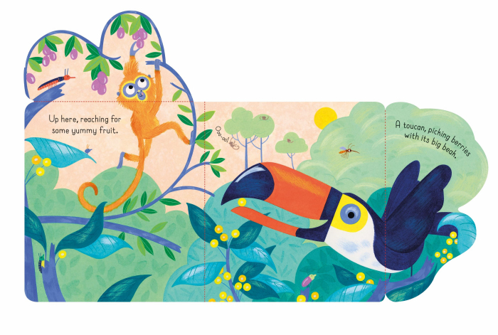 9781474968829 Usborne Little Lift and Look Jungle [3]