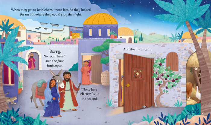 9781801319102 Usborne Peep Inside The Nativity [4]