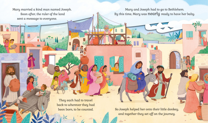 9781801319102 Usborne Peep Inside The Nativity [3]