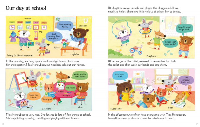 9781805077060 Usborne All You Need To Know About Going to School [3]