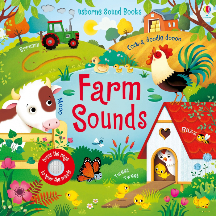 Pachet 3 carti cu sunete - Farm Sounds, Zoo Sounds, Wild Animals Sounds [6]