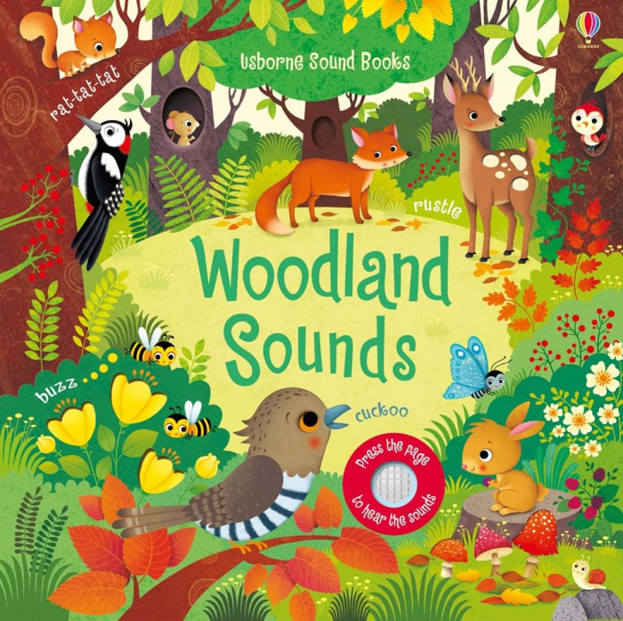 Pachet 5 carti cu sunete - Seashore Sounds, Farm Sounds, Woodland Sounds, Bird Sounds, Night Sounds [3]