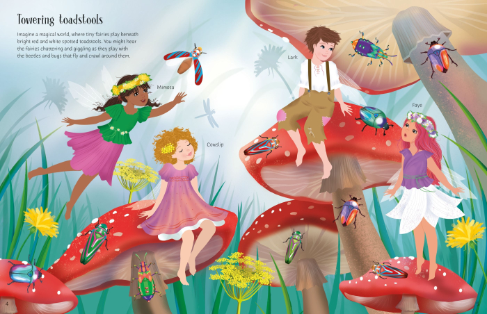 Pachet 6 carti cu stickers dolly dressing "Ziua Cartii", Usborne [12]