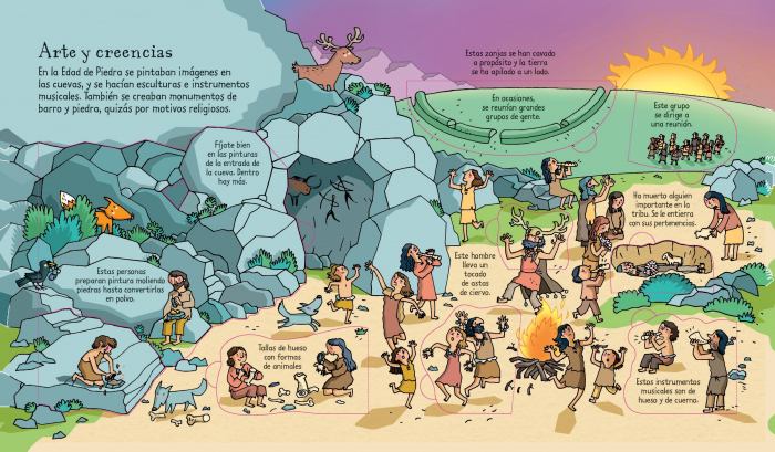 9781409599050 Usborne Look Inside the Stone Age [2]