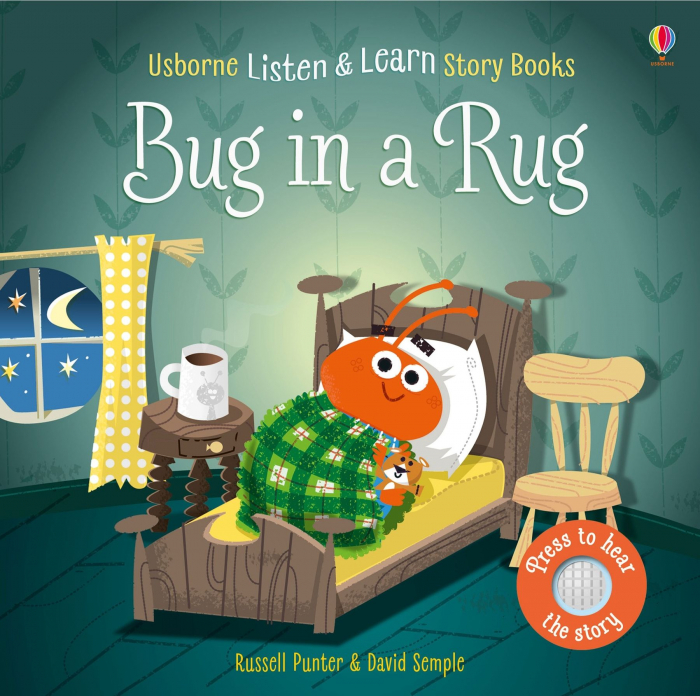 9781474950534 Usborne Listen and Read Bug in a Rug [1]