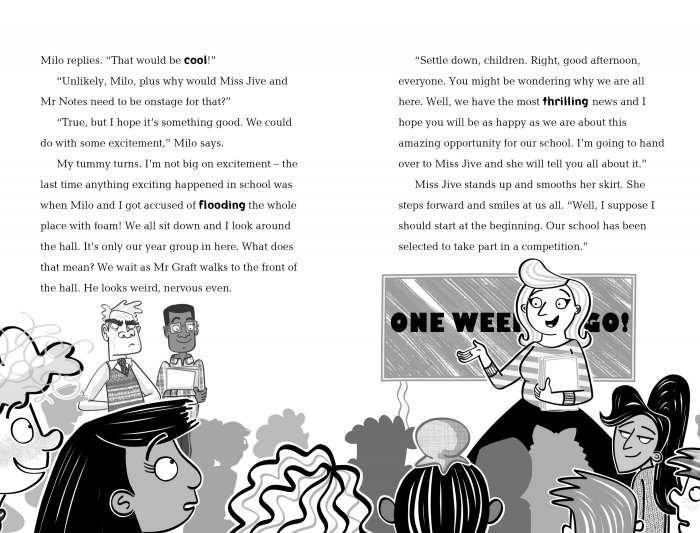 9781474989756 Usborne Anisha, Accidental Detective: Show Stoppers [3]