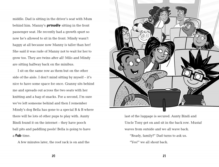 9781474959544 Usborne Anisha, Accidental Detective: Granny Trouble [10]