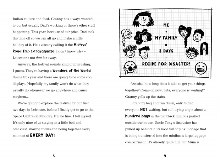 9781474959544 Usborne Anisha, Accidental Detective: Granny Trouble [4]