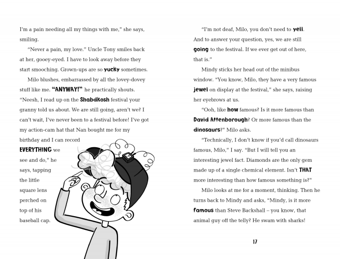 9781474959544 Usborne Anisha, Accidental Detective: Granny Trouble [8]