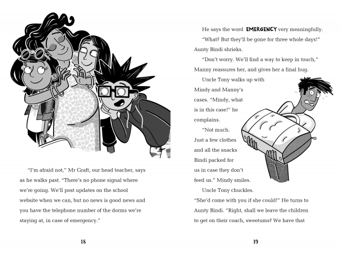 9781805311935 Usborne Anisha, Accidental Detective: Beach Disaster [9]