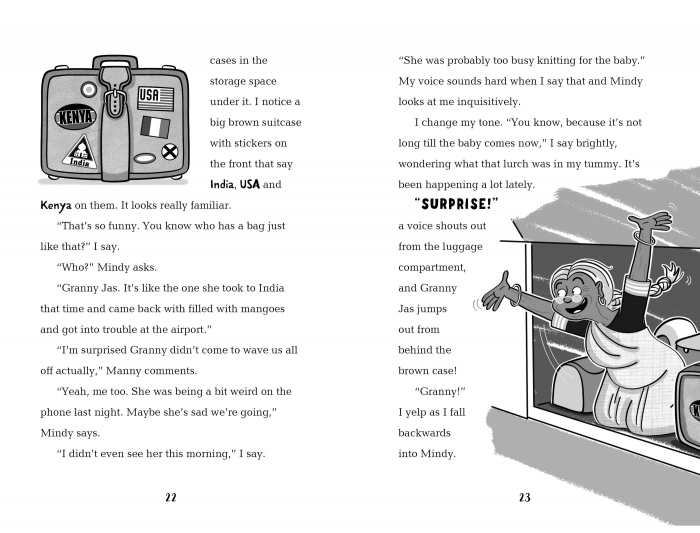 9781805311935 Usborne Anisha, Accidental Detective: Beach Disaster [11]