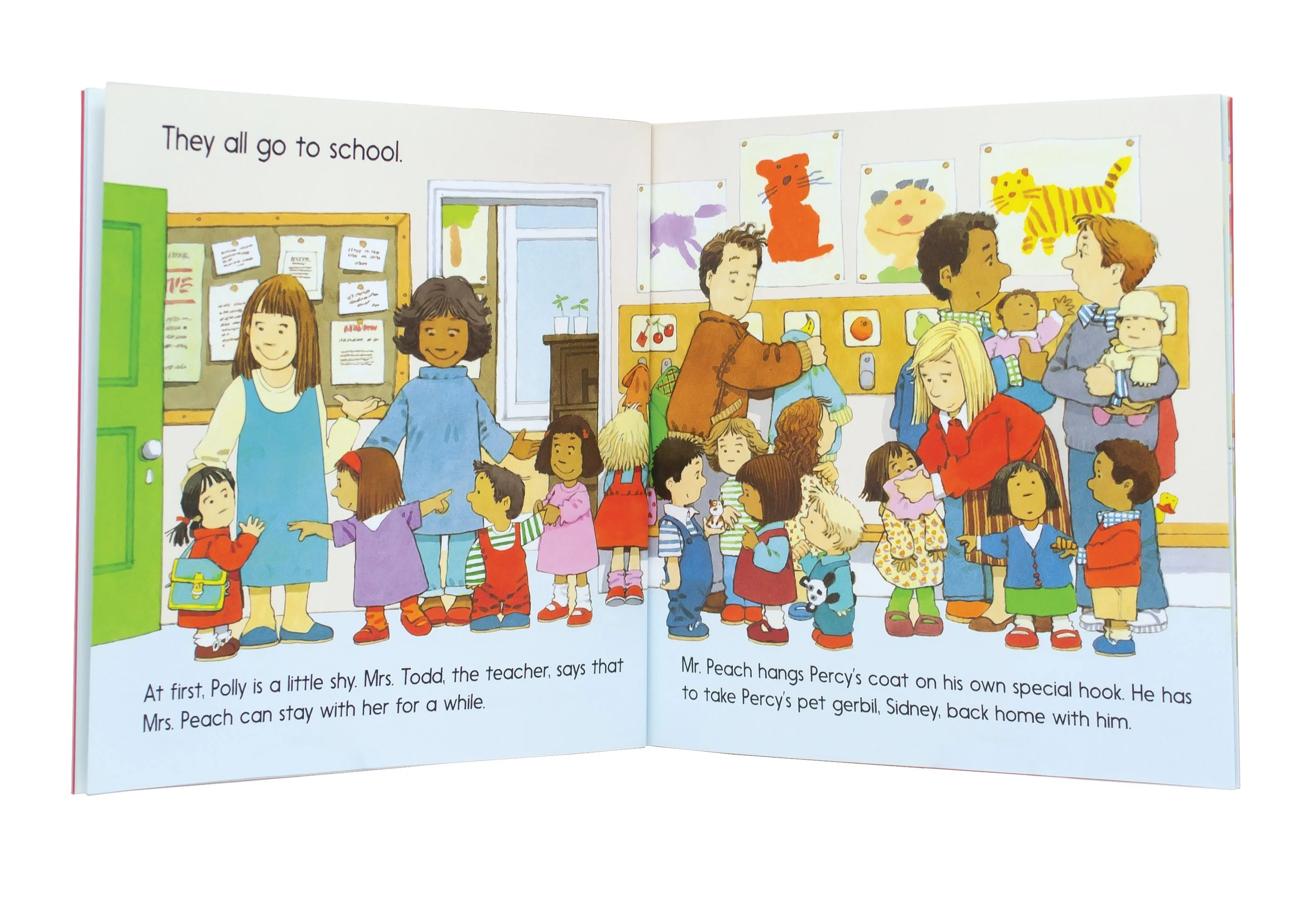 9781474995467 Usborne First Experiences Going to School [6]