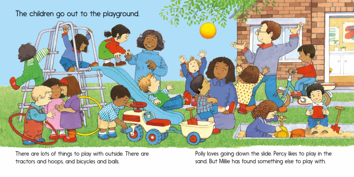 9781474995467 Usborne First Experiences Going to School [4]
