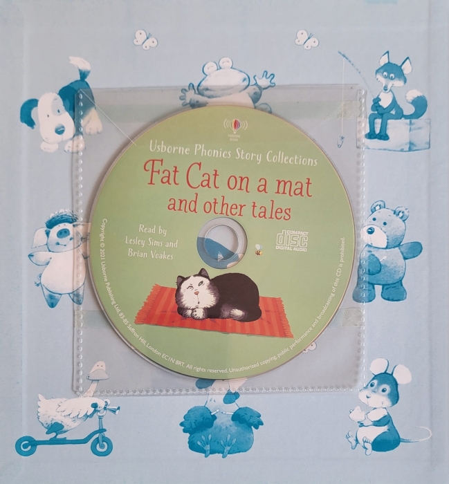 9781474995535 Usborne Fat cat on a mat and other tales with CD [6]