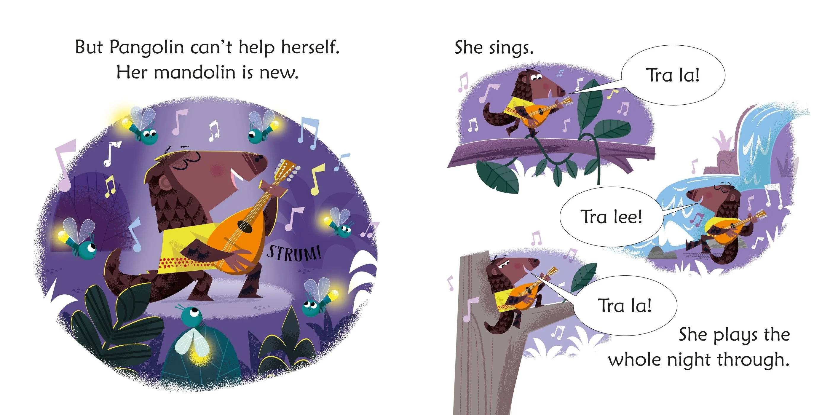 9781801319867 Usborne Pangolin plays the mandolin [4]