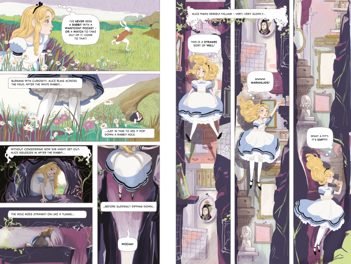 9781474952446 Usborne Alice in Wonderland Graphic Novel [3]