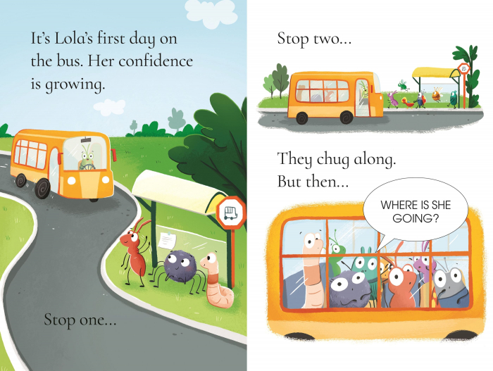 9781805312338 Usborne Lola Locust finds her Focus [5]