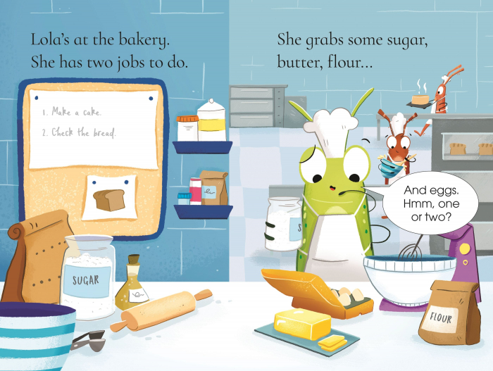 9781805312338 Usborne Lola Locust finds her Focus [6]