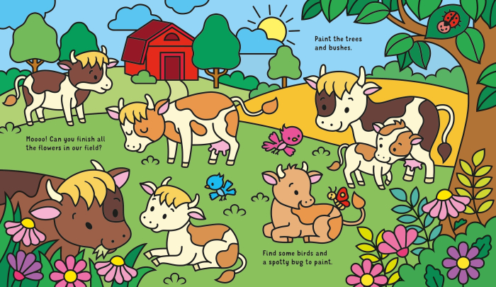 9781836042211 Usborne Magic Colour Farm [3]