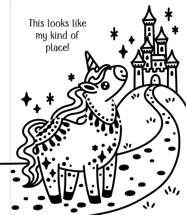 9781836040989 Usborne First Magic Painting Cute Unicorns [2]