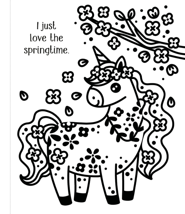 9781836040989 Usborne First Magic Painting Cute Unicorns [6]