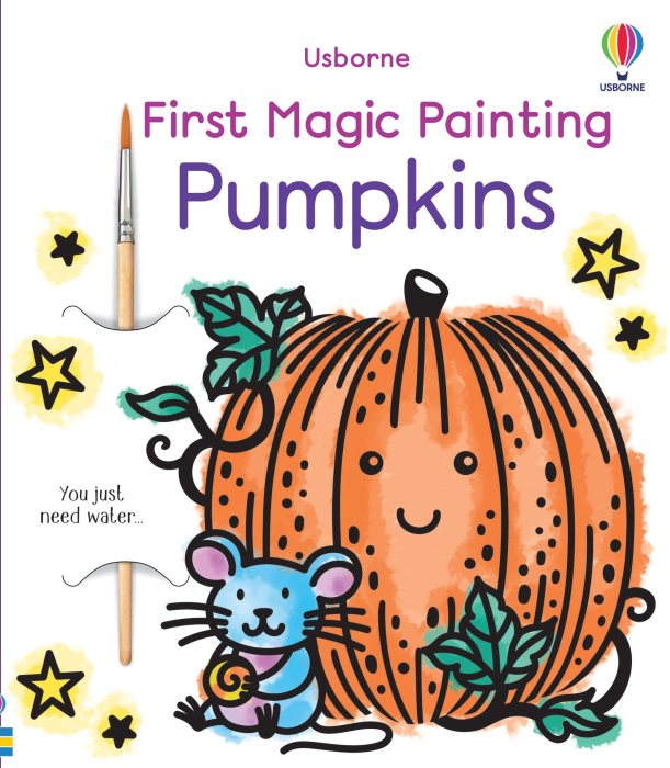 9781805076834 Usborne First Magic Painting Book Pumpkins [1]