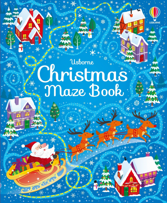 9781803705057 Usborne Book and Jigsaw Christmas Maze [3]
