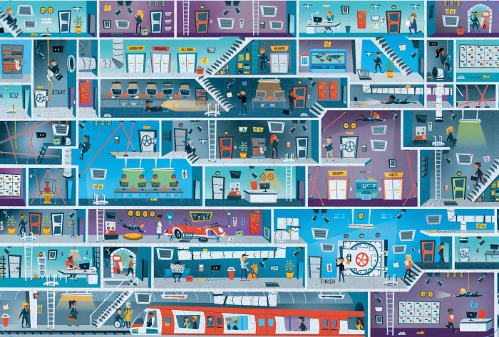 9781803705071 Usborne Book and Jigsaw Spy Maze [3]