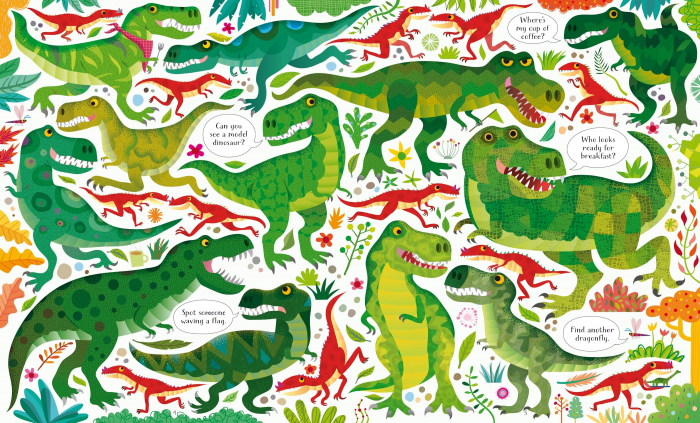 9781805319443 Usborne Book and Jigsaw Dinosaurs [5]