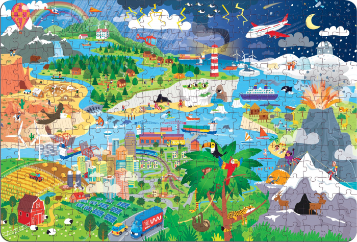 9781805072850 Usborne Book and Jigsaw Planet Earth [2]