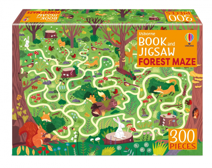 9781803705064 Usborne Book and Jigsaw Forest Maze [1]